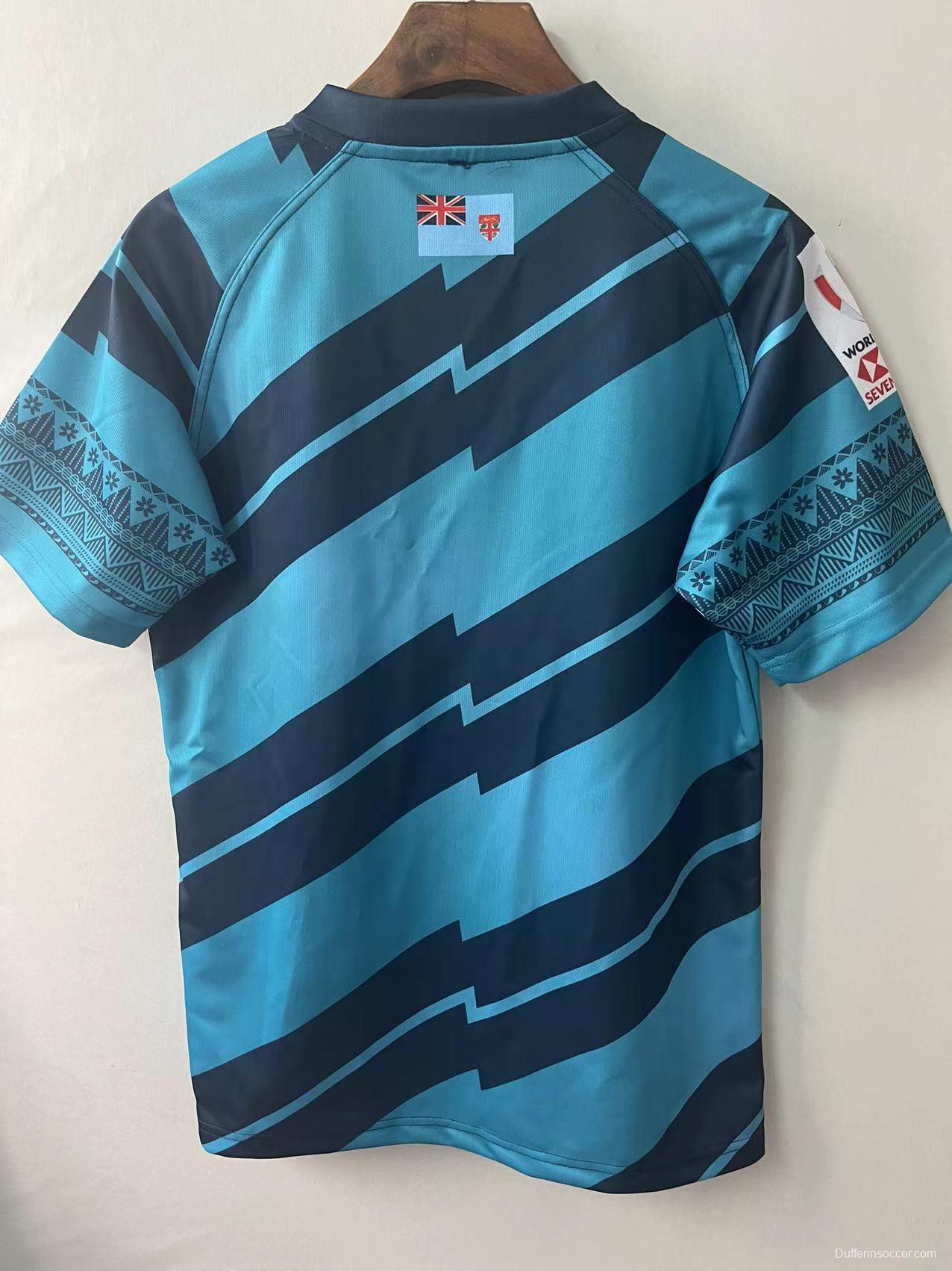 FIJI 2021 Men's Sevens Home Rugby Jersey