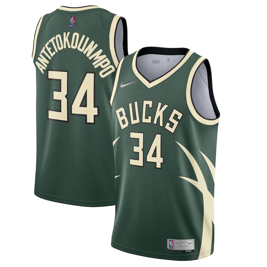 Earned Edition Club Team Jersey - Giannis Antetokounmpo - Mens