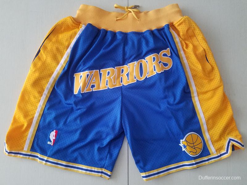 Golden State 1995-96 Throwback Classics Basketball Team Shorts
