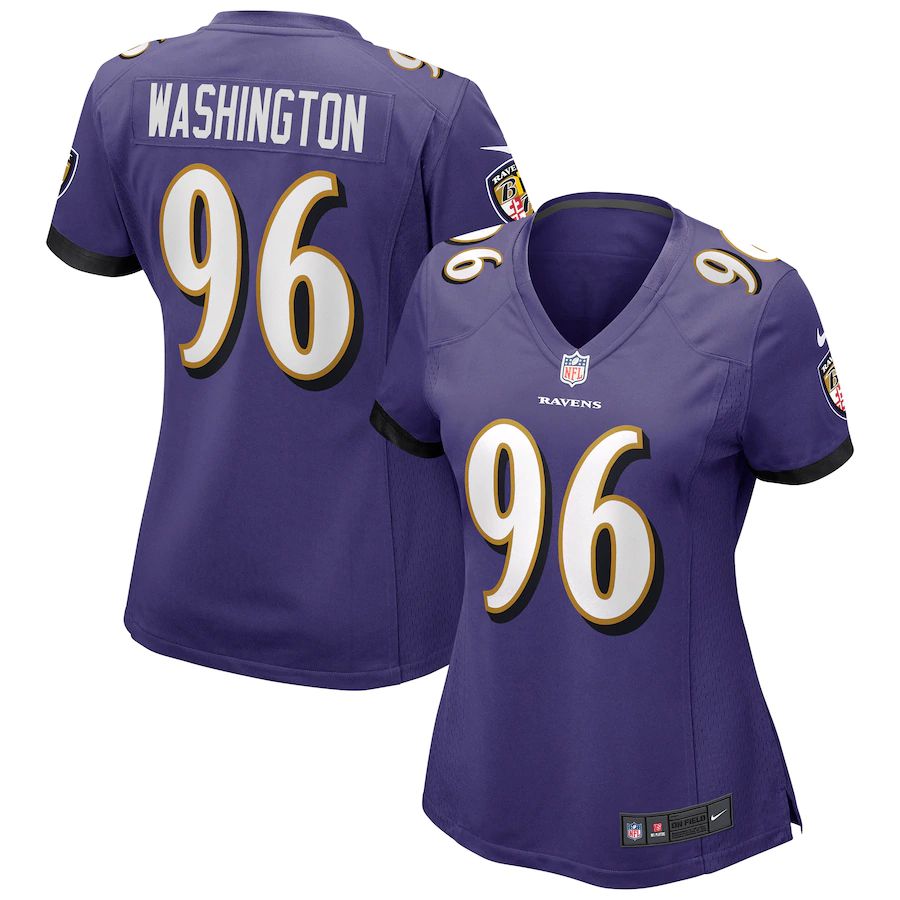 Women's Broderick Washington Purple Player Limited Team Jersey