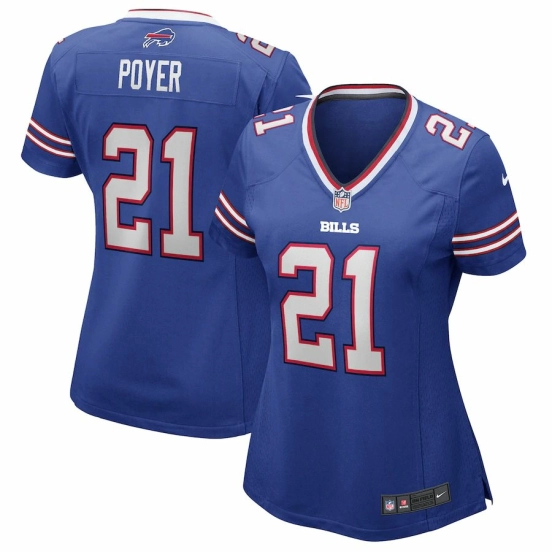 Women's Jordan Poyer Royal Player Limited Team Jersey