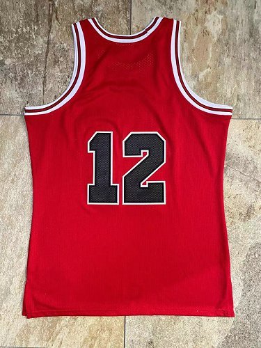 Men's Michael Jordan Red Retro Classic Team Jersey