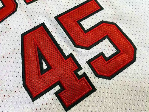 Men's Michael Jordan White Retro Classic Team Jersey