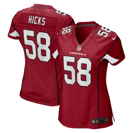 Women's Jordan Hicks Cardinal Player Limited Team Jersey