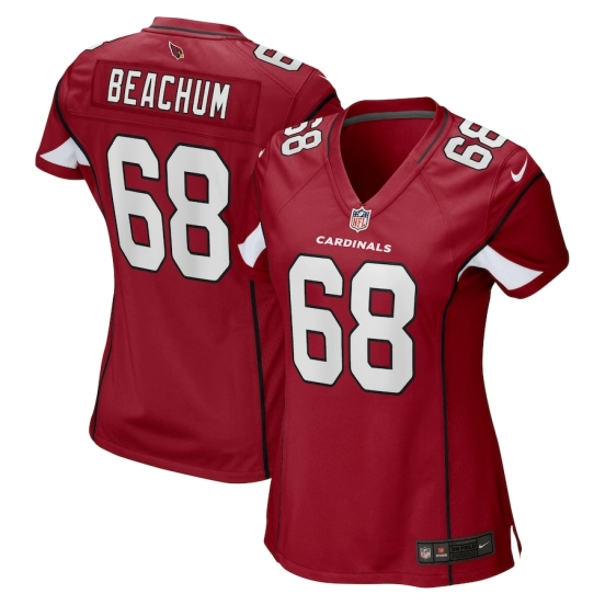 Women's Kelvin Beachum Cardinal Player Limited Team Jersey