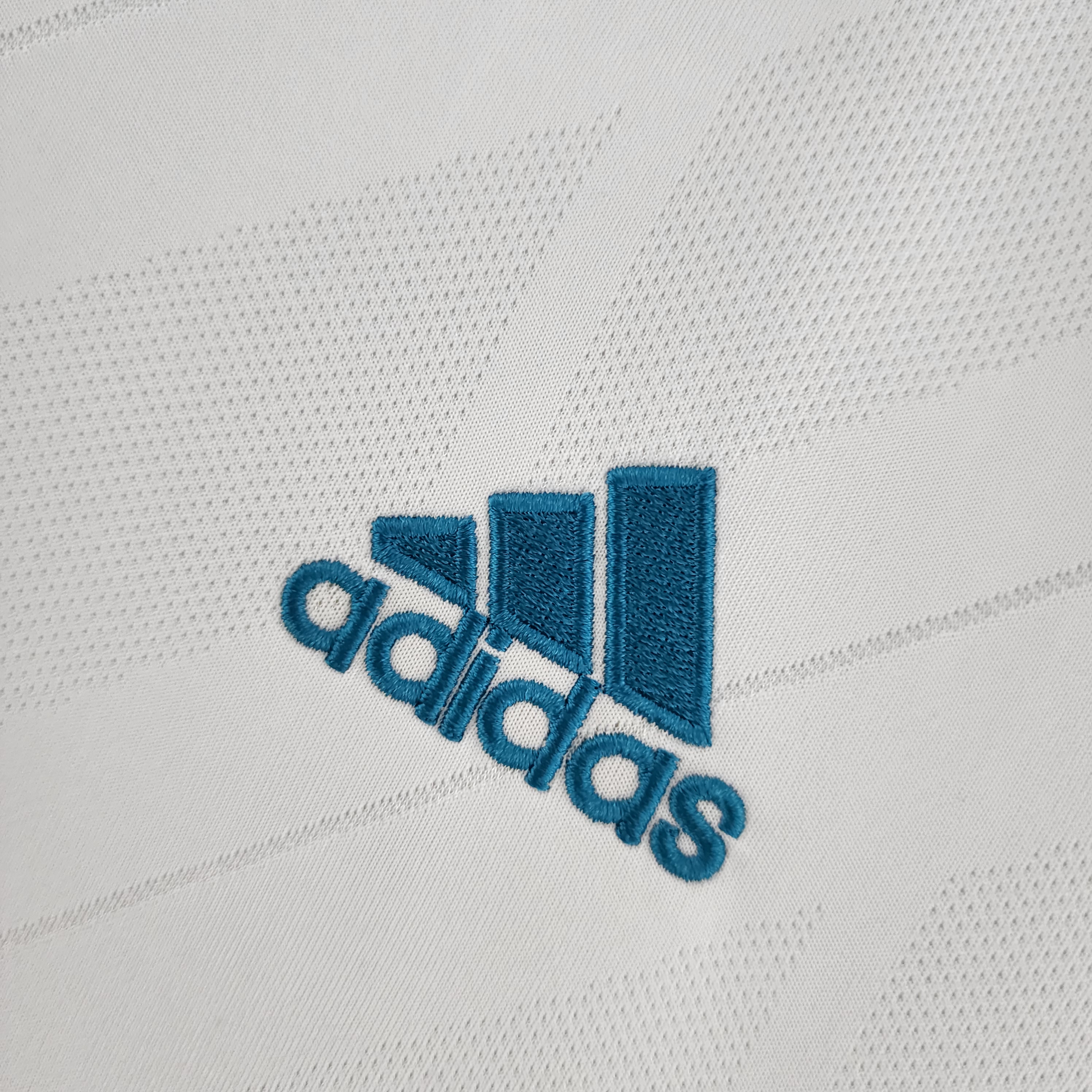 Retro 17/18 Real Madrid Home Soccer Jersey