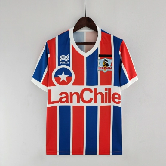 Retro 1986 Colo Colo Away Soccer Jersey
