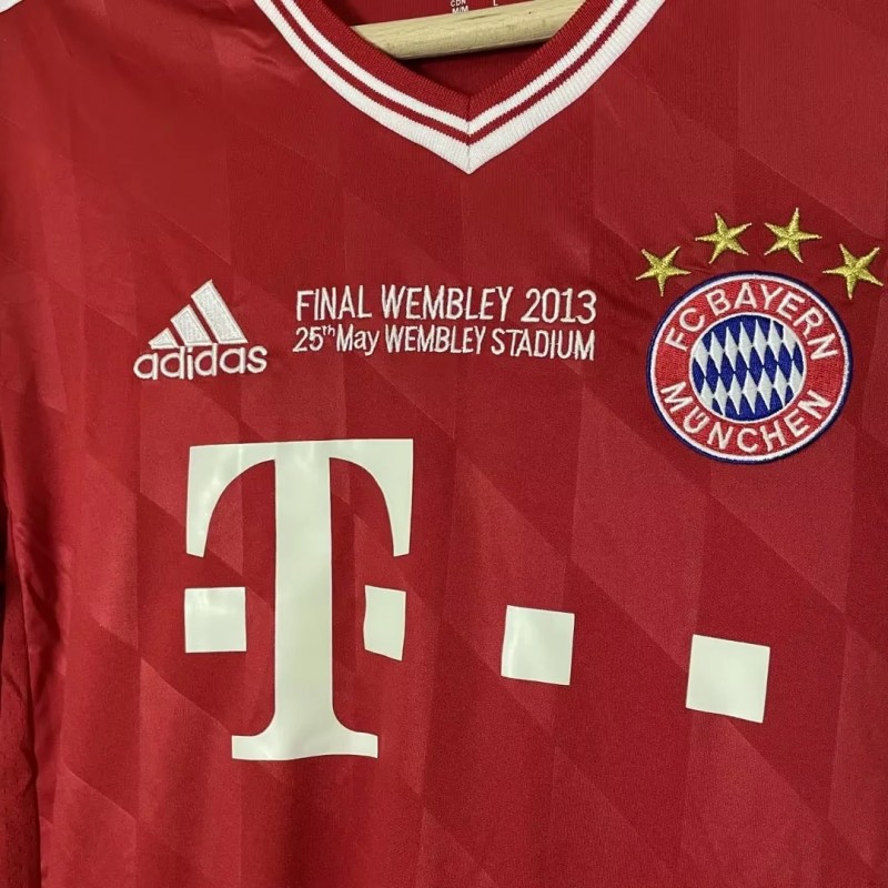 Retro 13 14 Bayern Munich Home Champion Long Sleeve Jersey