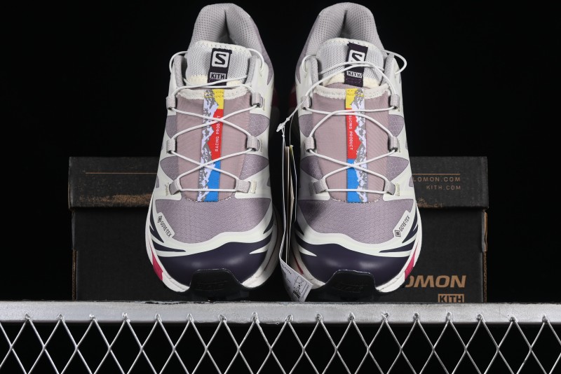 Salomon XT-6 GTX Outdoor Trail Running Shoes - 472066-22