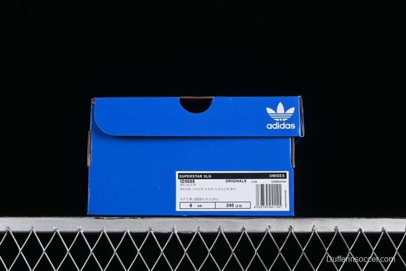 Adidas Originals Superstar XLG Thick Sole Casual Sneakers - ID5698