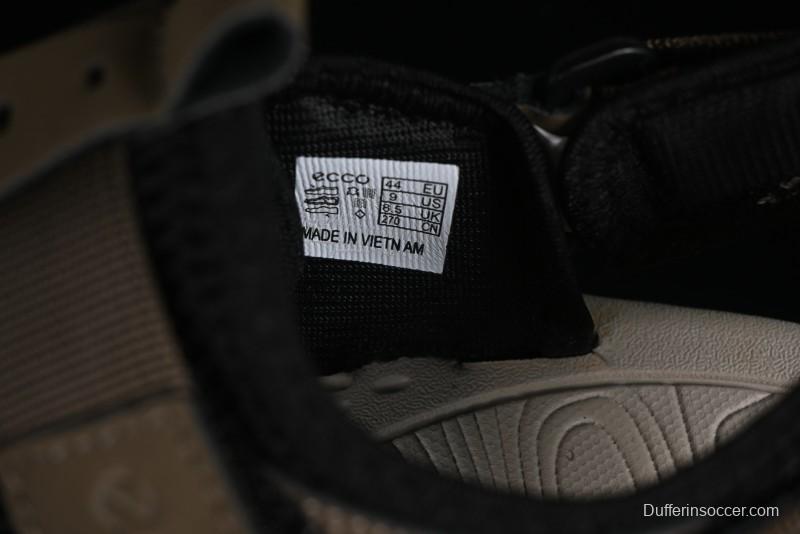 Ecco Offroad Series 2024 Summer New Casual Men's Sandals with Soft Leather Upper and Mesh - 63131501002