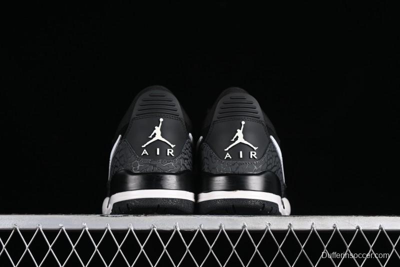 Nike Air Jordan Legacy AJ312 Low Top Sneakers with Velcro Strap Triple Fusion Design - CD7069-001