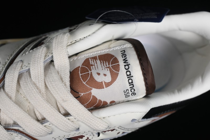 New Balance BB550 Series Leather Unisex Casual Running Shoes - BB550VGC