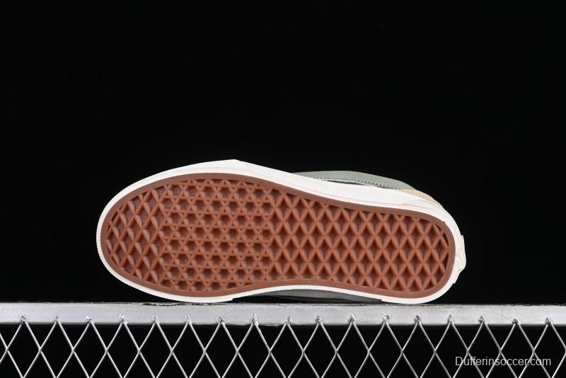 Vans Classics Knu Skool Desert Gray Green Chunky Tongue Bread Shoes - VN0007QC0WD