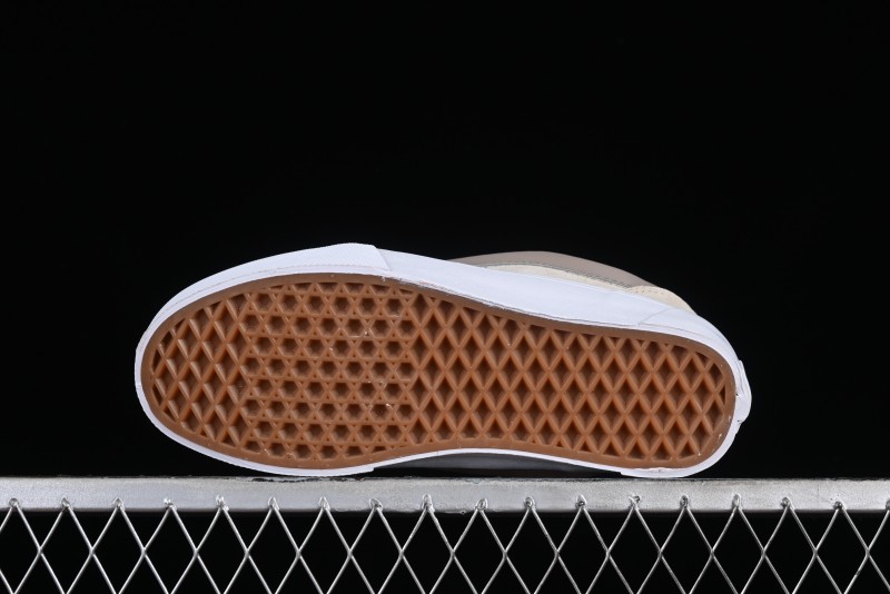 Vans Classics Knu Skool Cream Coffee Chunky Tongue Platform Sneakers - VN0009QCJD8