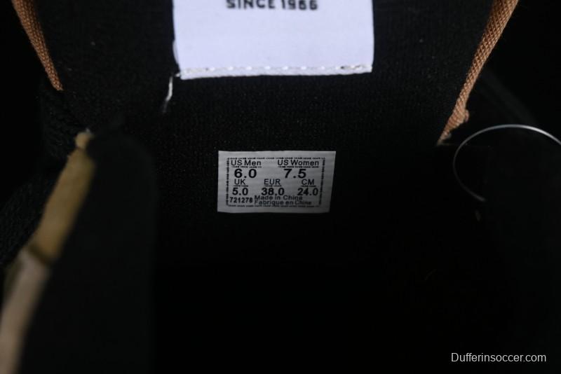 Vans Classics Knu Skool Retro Chunky Tongue Skate Shoes in Black/Brown - VN000CP6BXC