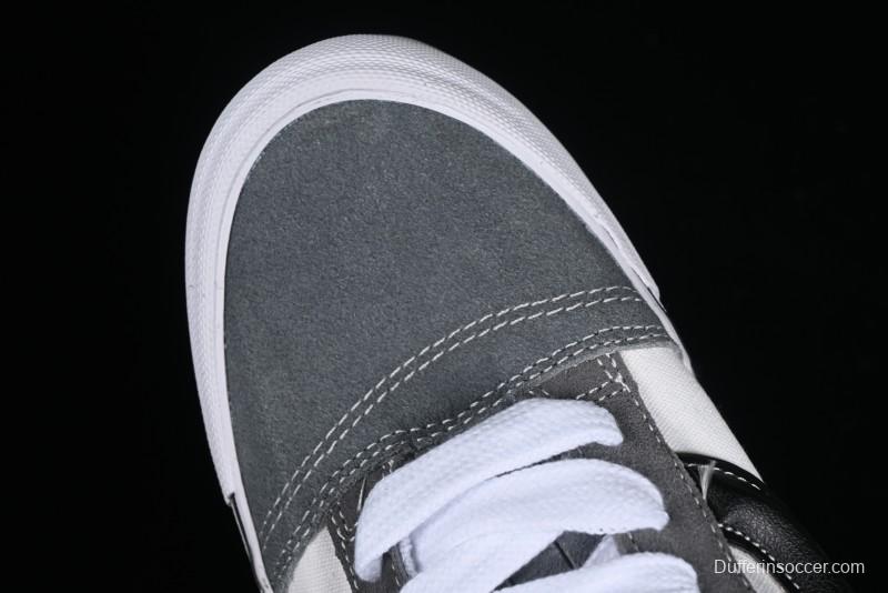 Vans Classics Knu Skool Retro Skate Shoes with Checkerboard Design - VN0009QC6PA
