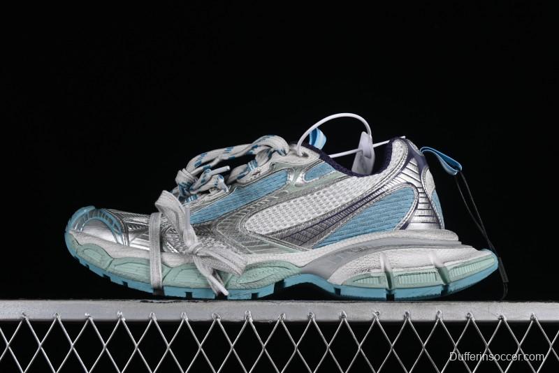 Balenciaga Phantom Sneaker 10th Generation Trend Running Shoes with Transparent Heel Strap - W3XL54095
