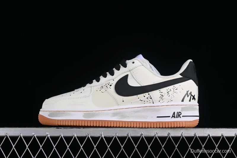 Nike Air Force 1 '07 Low Graffiti Casual Sneakers - DM0576-101