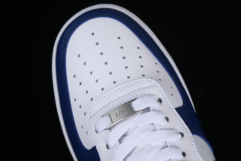 Nike Air Force 1 '07 Low White Blue Red Casual Shoes - CZ9164-100