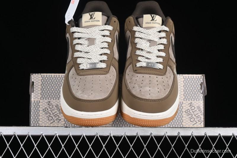 Nike Air Force 1 '07 Low LV Collaboration - Light Brown Casual Sneakers - BA8806-224