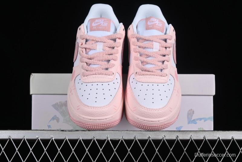 Nike Air Force 1 '07 Low Steam Puppet CNY Year of the Dragon Limited Edition Long Long Stack Socks Cute Style Low-Top Casual Sneakers - CT3839-107