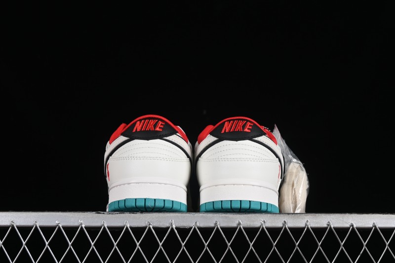 Nike SB Dunk Low LV Collaboration - Beige Violent Bear Anniversary High-End Custom Low-Top Casual Skate Shoes - SJ2068-240