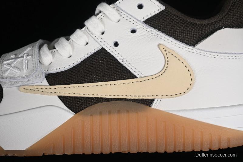 Nike Travis Scott x Jordan Jumpman Jack TR "University Red" Basketball Shoes with Magic Strap - FZ8117-100