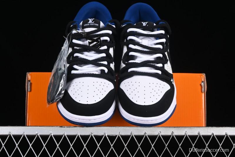 Nike SB Dunk Low LV Collaboration Anniversary High-End Custom Sneakers - SJ2068-236