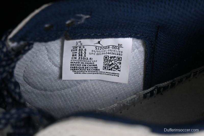 Nike Air Jordan 1 Low OG SP Travis Scott x Fragment Design Retro Sneakers with Reverse Swoosh - SJ2068-004