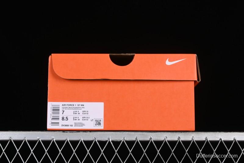 Nike Air Force 1 '07 Low Casual Sneakers with Full-Length Air Cushion - DV3808-102