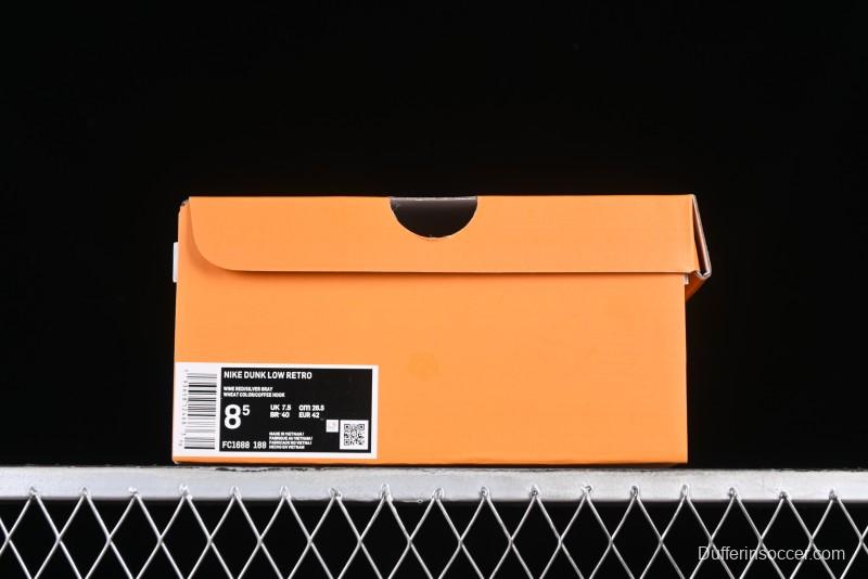 Louis Vuitton x Nike Dunk Low Customized Sneakers - Burgundy with Silver Swoosh SB Low Top Casual Skate Shoes - FC1688-188