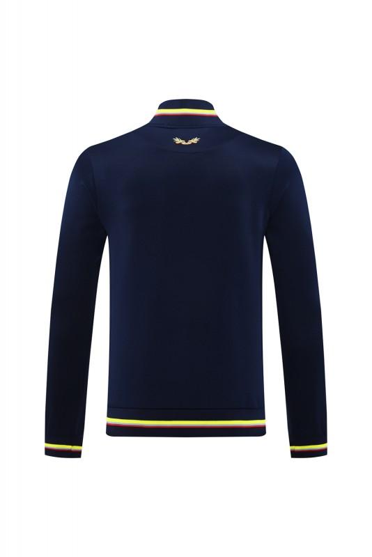 2024 Colombia Navy Full Zipper Jacket +Long Pants