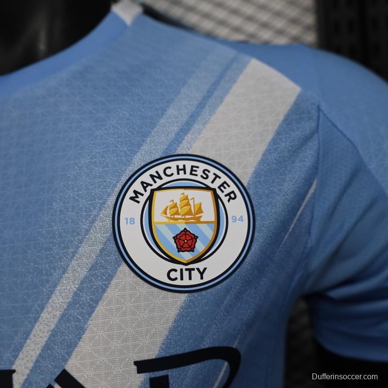 Player Version 25/26 Manchester City Home Jersey