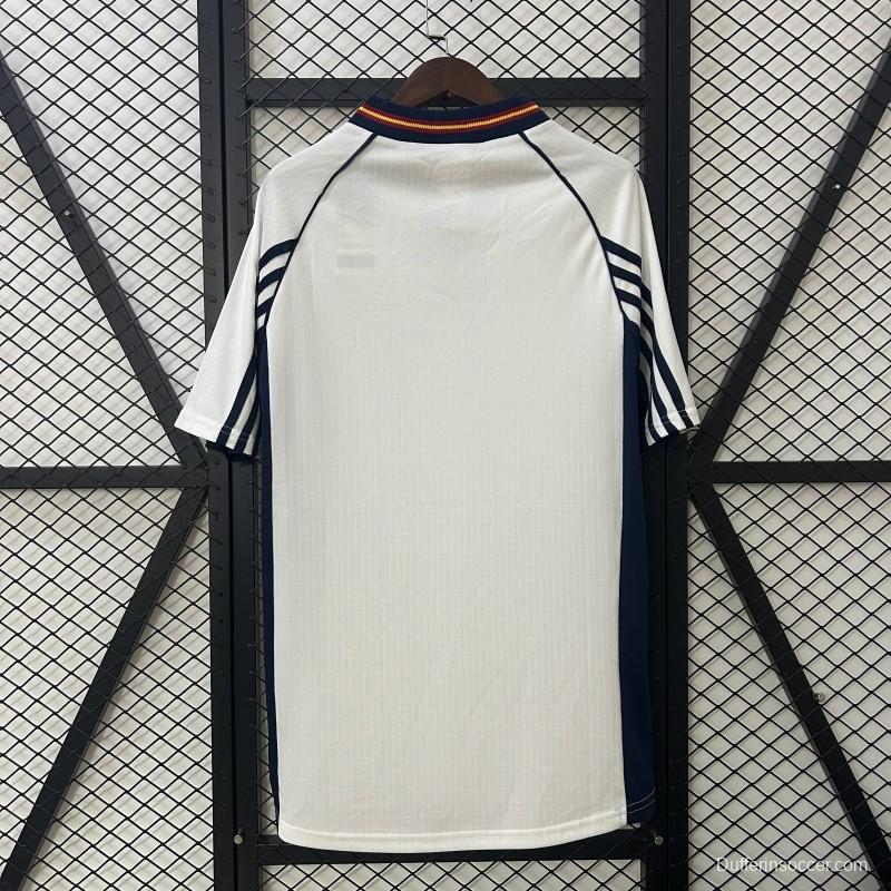 1998 Retro Spain Away Jersey