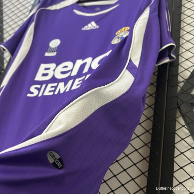 06/07 Retro Real Madrid THIRD Jersey
