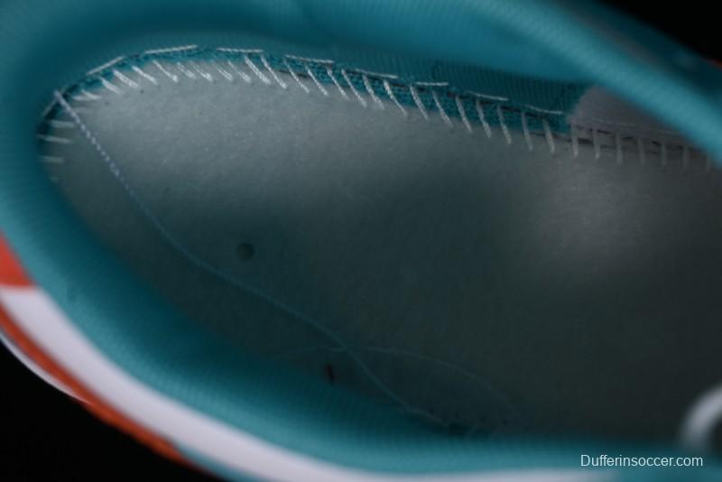 Nike SB Dunk Low Casual Skate Shoes in White Green Orange - DV0833-102