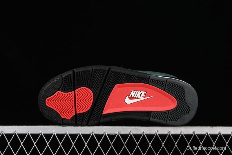 Nike Air Jordan 4 Remastered Military Green Sneakers - HF4334-300