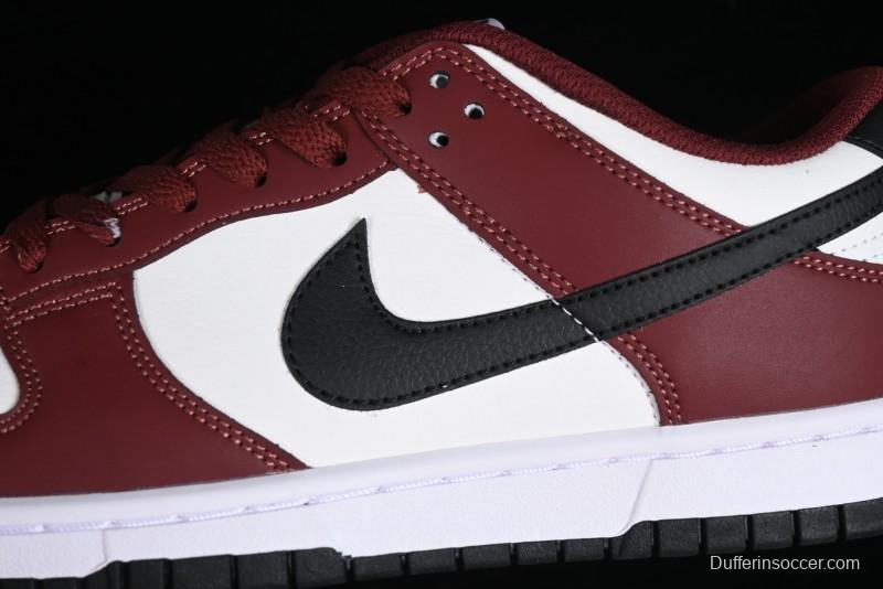 Nike Dunk Low SB Wine Red Black Low-Top Skateboarding Shoes - FJ4616-600