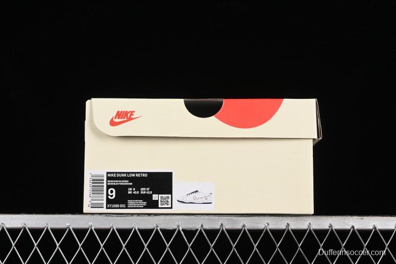 Nike SB Dunk Low Stussy Collaboration - Off White Floral Swoosh Anniversary High-End Custom Low-Top Casual Skate Shoes - XY1688-001