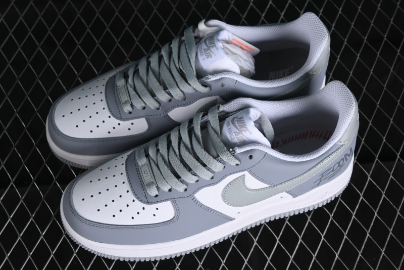 Nike Air Force 1 '07 Low Casual Sneakers with Full-Length Air Cushion - FJ4146-111