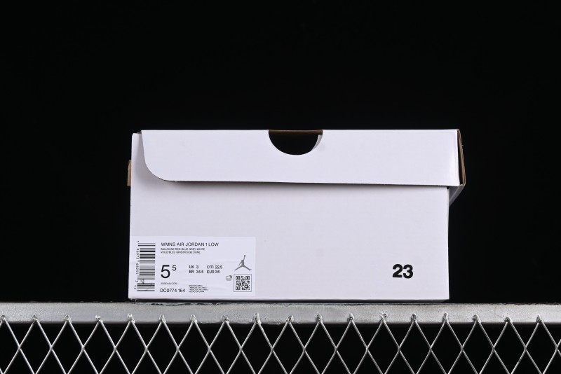 Nike Air Jordan 1 Low AJ1 White Magnolia Casual Sneakers - DC0774-164