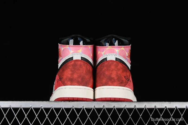 Nike Air Jordan 1 High OG "Next Chapter" Basketball Shoes with Original Leather and 3D Wings Logo - DV1748-601