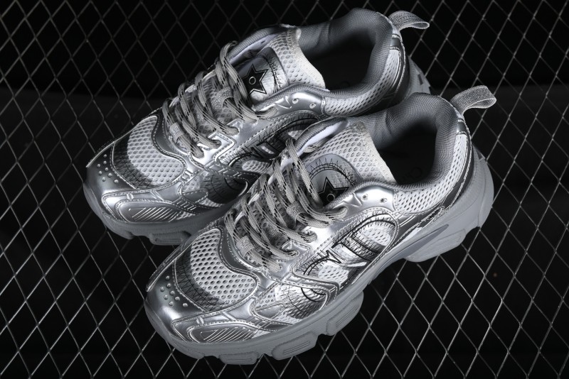 Dior Chrono Round Toe Lace-Up Lifestyle Casual Running Sneakers - 59K GREY