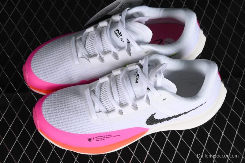 Nike Zoom Rival Fly 3 Lightweight Fabric Comfortable Cushion Slip-Resistant Low-Top Casual Running Shoes - DJ5426-100