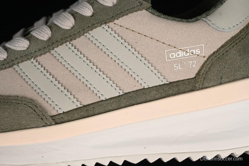 Adidas Originals SL 72 Retro Running Shoes with Ecotex Tongue and EVA Midsole - IH5632