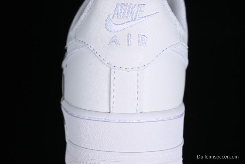 Nike Air Force 1 '07 Low Custom Hand-Painted 2D Industrial Scene Casual Sneakers - 315122-311