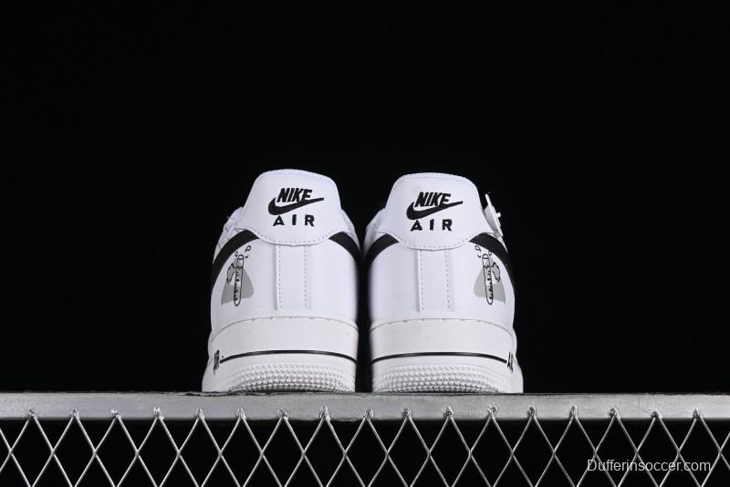 Nike Air Force 1 '07 Low Custom ID Graffiti Chemical Formula Casual Sneakers - AM0703-125