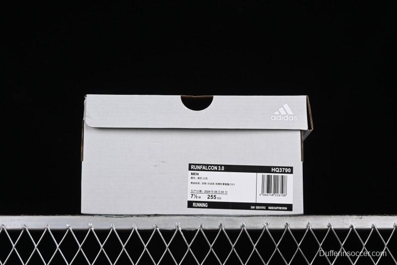 Adidas RunFalcon 3.0 HQ3790 Breathable Casual Running Shoes with Cloudfoam - HQ3790