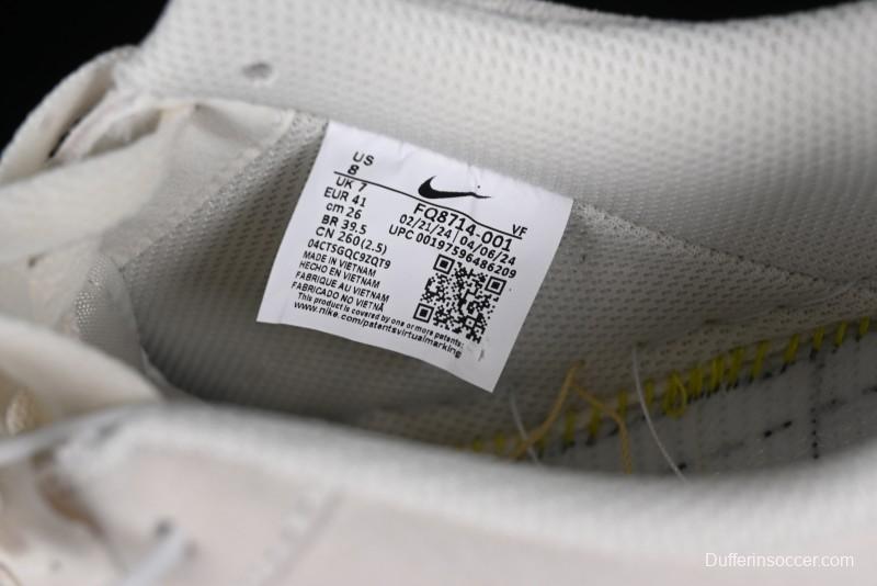 Nike Air Force 1 '07 Low Casual Sneakers with Full-Length Air Cushion - FQ8714-001